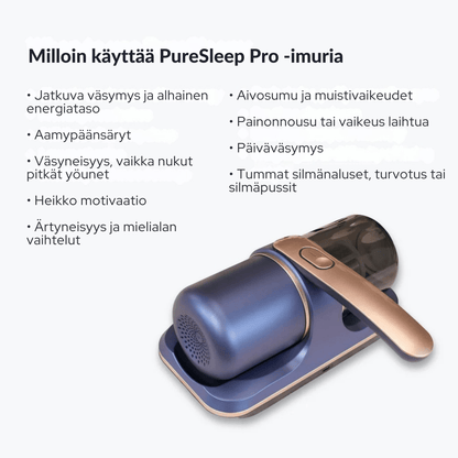 PureSleep Pro – Langaton Patjaimuri - PureSleep.fi