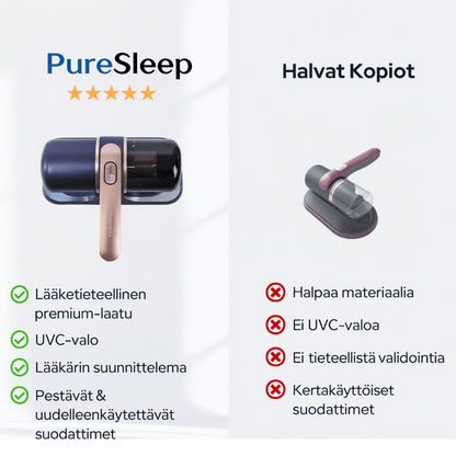 PureSleep Pro – Langaton Patjaimuri - PureSleep.fi